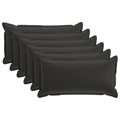 Cushion Cover 6 pcs HOUTEN Multicolour 40 x 80 cm Polyester