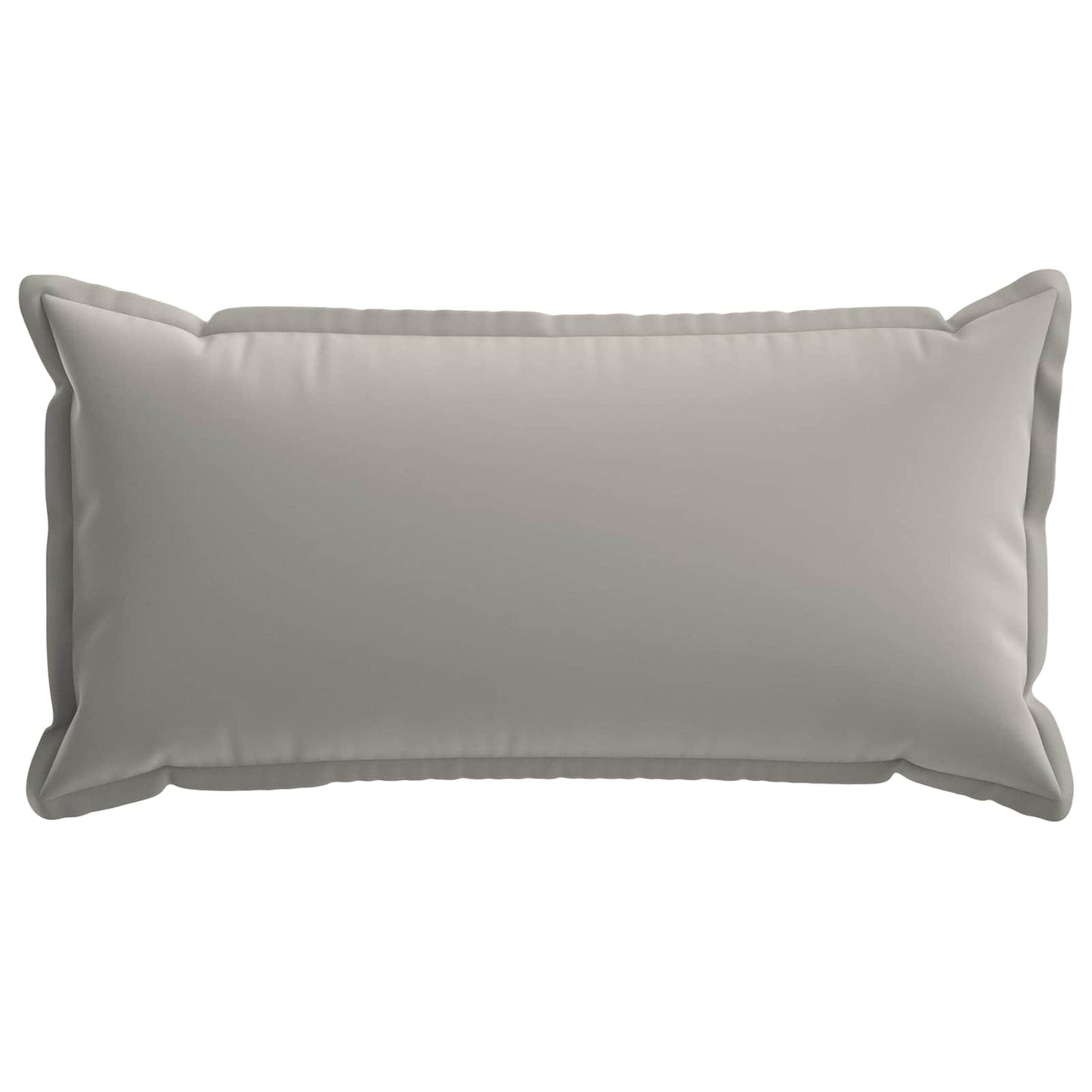 Cushion Cover 12 pcs HOUTEN Grey 40 x 80 cm Polyester