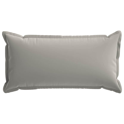 Cushion Cover 12 pcs HOUTEN Grey 40 x 80 cm Polyester