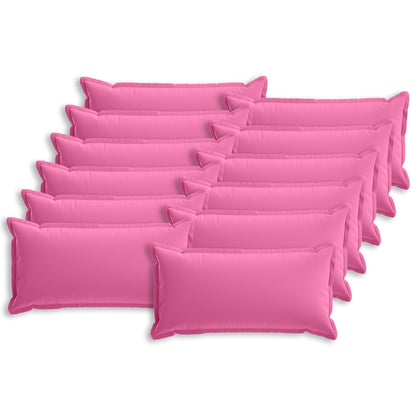 Cushion Cover 12 pcs HOUTEN Pink 40 x 80 cm Polyester