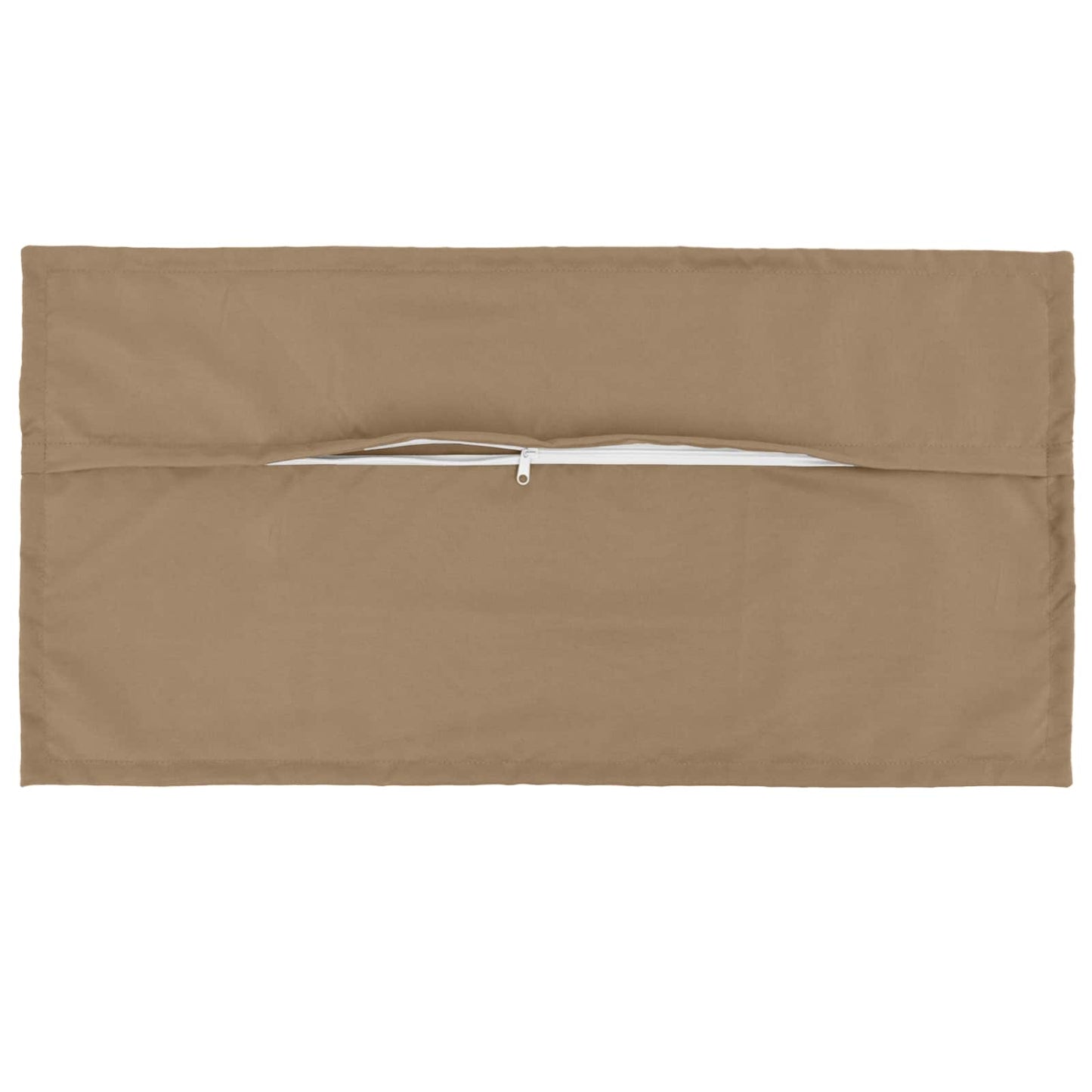 Cushion Cover 6 pcs HOUTEN Taupe 40 x 80 cm Polyester