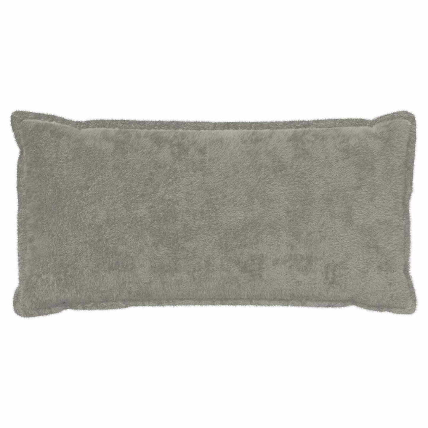 Cushion Cover 2 pcs HOUTEN Light Grey 40 x 80 cm