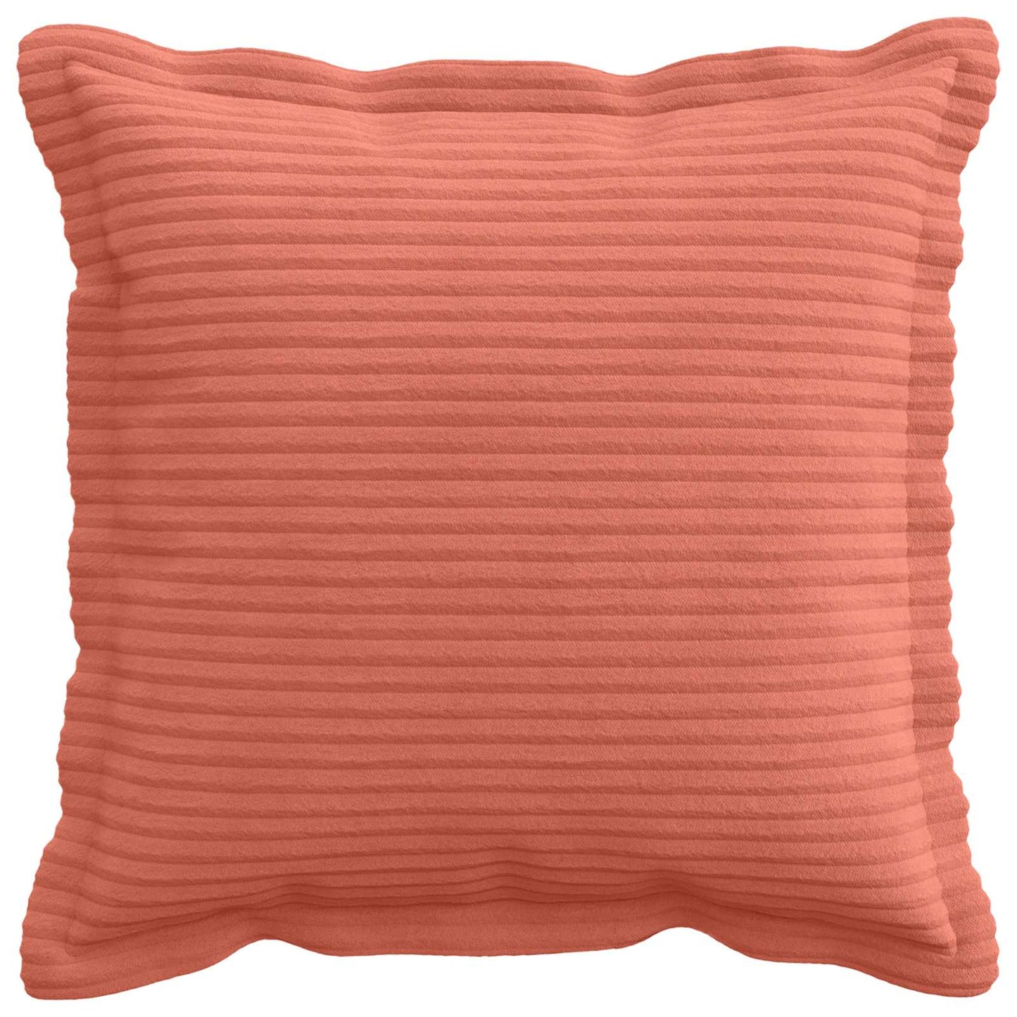 Cushion Cover 12 pcs HOUTEN Red Orange 45 x 45 cm Corduroy
