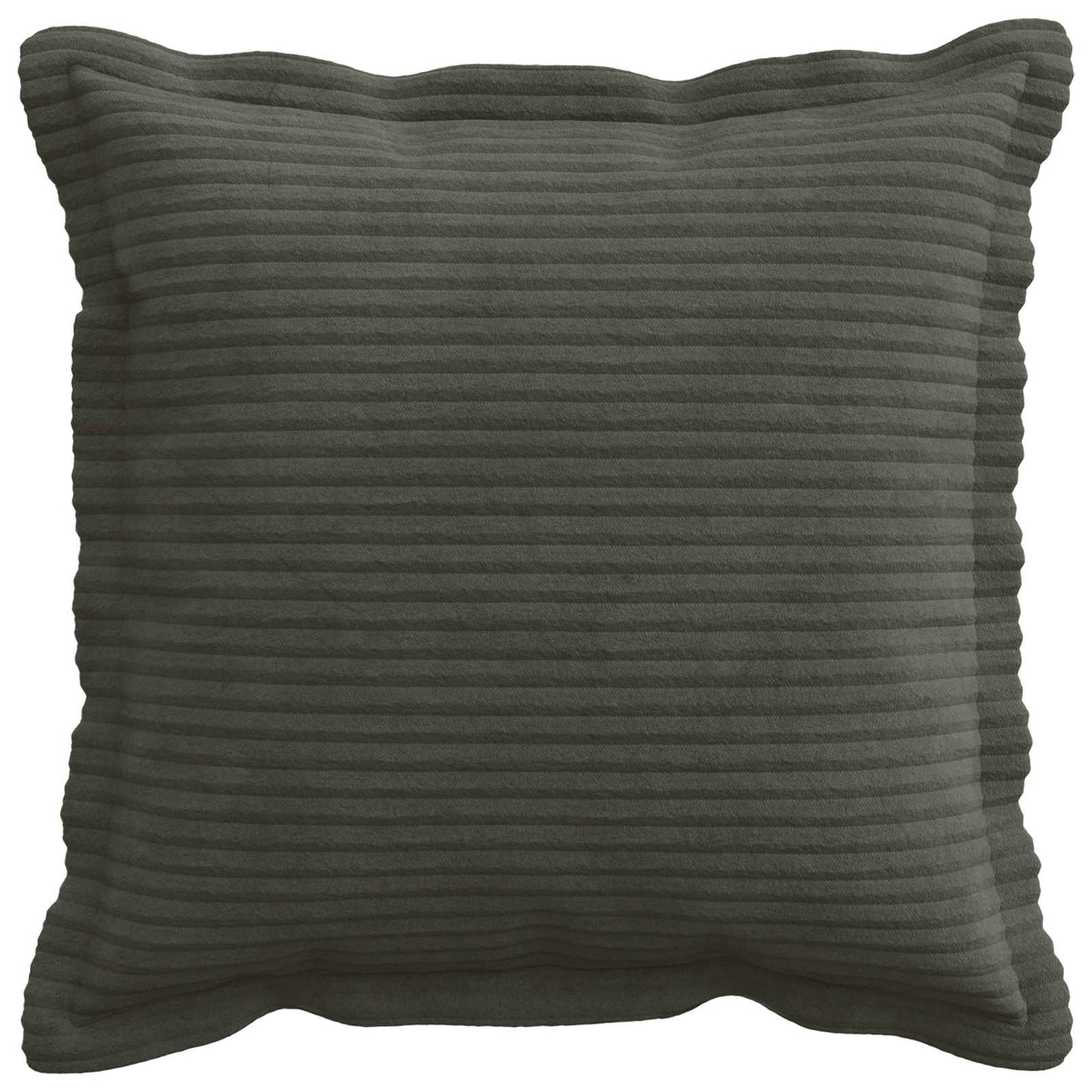 Cushion Cover 6 pcs HOUTEN Anthracite 45 x 45 cm Corduroy