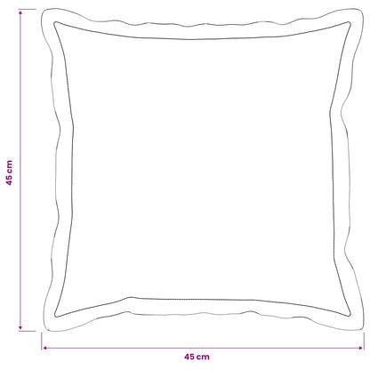 Cushion Cover 12 pcs HOUTEN Light Grey 45 x 45 cm Bouclé