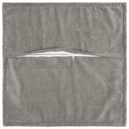 Cushion Cover 12 pcs HOUTEN Light Grey 45 x 45 cm