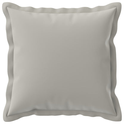 Cushion Cover 6 pcs HOUTEN Grey 45 x 45 cm Polyester