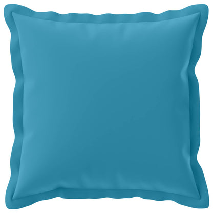 Cushion Cover 2 pcs HOUTEN Light Blue 45 x 45 cm Polyester