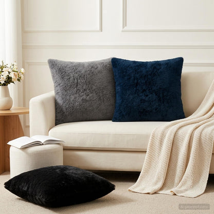 Cushion Cover 12 pcs HOUTEN Navy Blue 45 x 45 cm