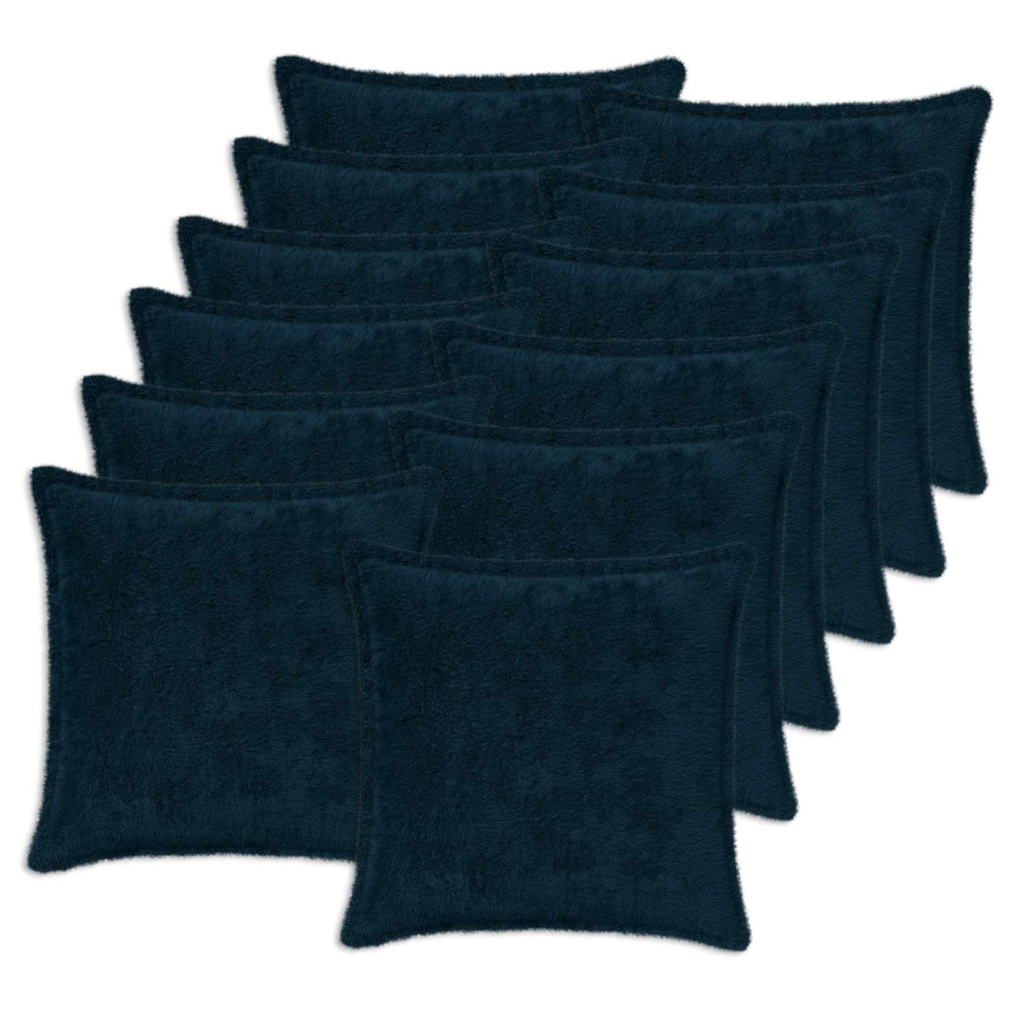 Cushion Cover 12 pcs HOUTEN Navy Blue 45 x 45 cm