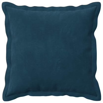 Cushion Cover 12 pcs HOUTEN Blue 50 x 50 cm Velvet