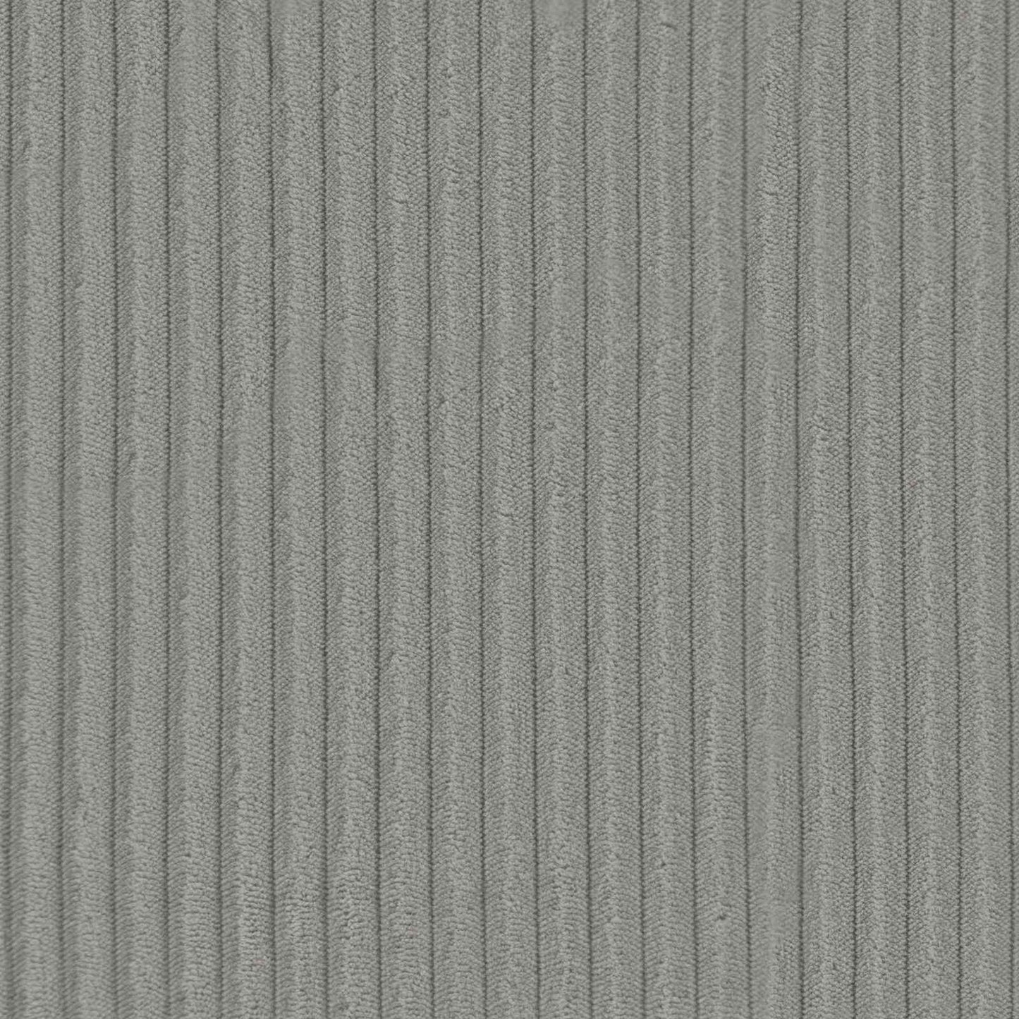 Cushion Cover 12 pcs HOUTEN Light Grey 50 x 50 cm Corduroy