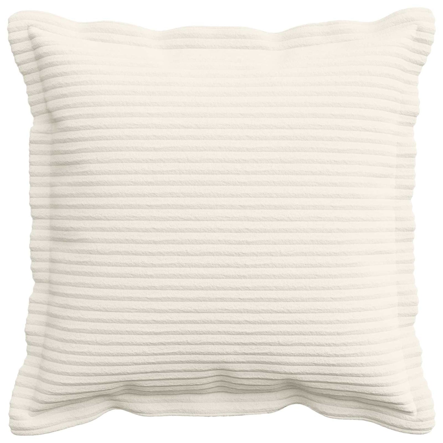 Cushion Cover 6 pcs HOUTEN Cream 50 x 50 cm Corduroy