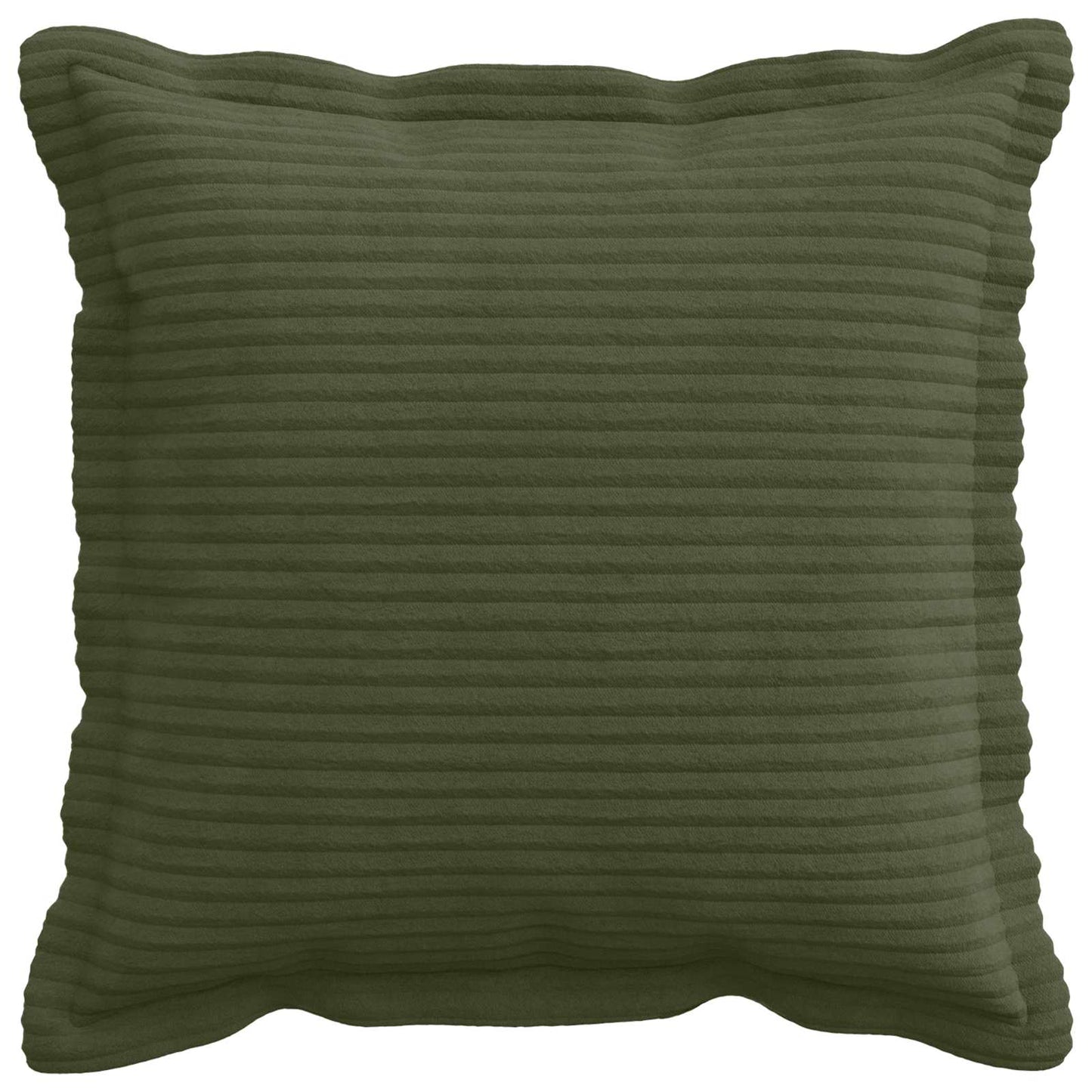 Cushion Cover 6 pcs HOUTEN Green 50 x 50 cm Corduroy