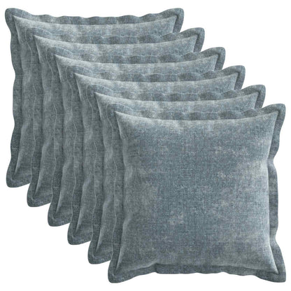 Cushion Cover 6 pcs HOUTEN Light Blue 50 x 50 cm