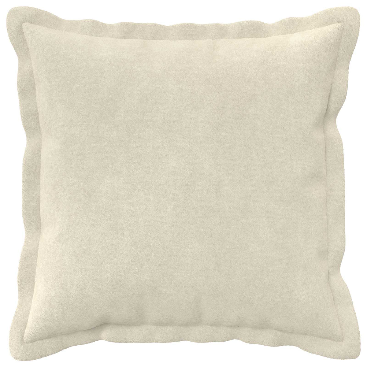 Cushion Cover 12 pcs HOUTEN Cream 50 x 50 cm Microfiber Fleece