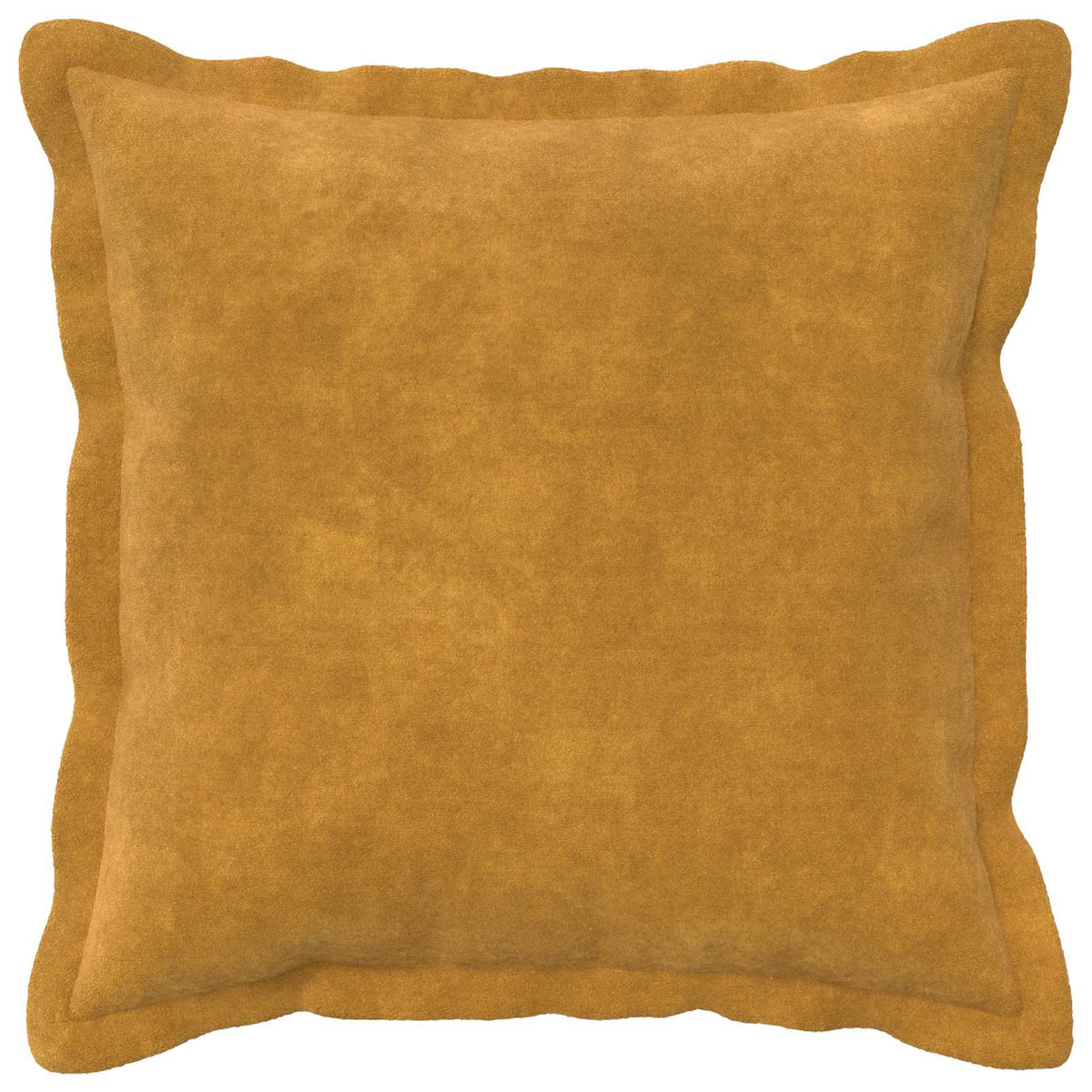 Cushion Cover 12 pcs HOUTEN Yellow 50 x 50 cm Microfiber Fleece