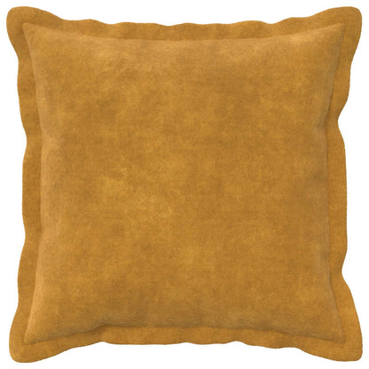 Cushion Cover 12 pcs HOUTEN Yellow 50 x 50 cm Microfiber Fleece