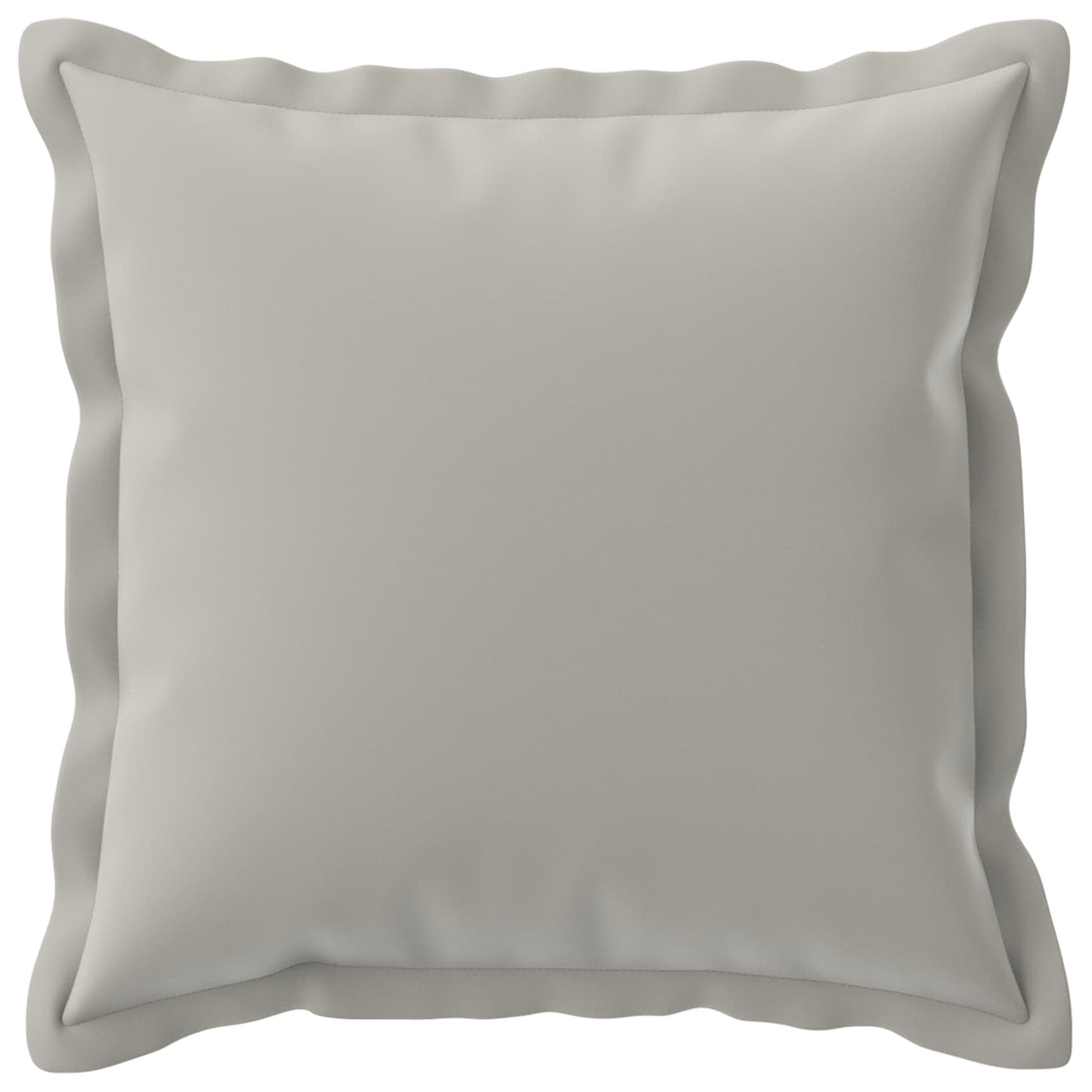 Cushion Cover 12 pcs HOUTEN Grey 50 x 50 cm Polyester