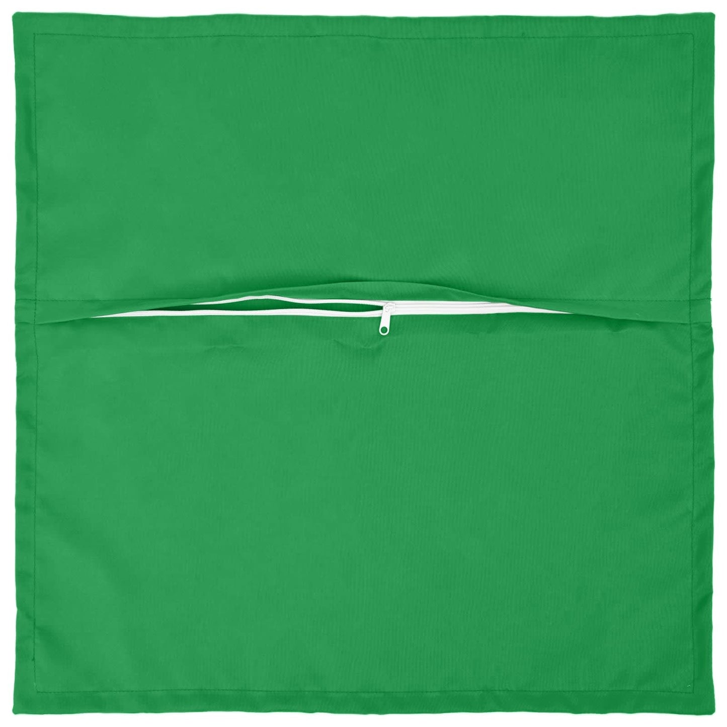 Cushion Cover 12 pcs HOUTEN Green 50 x 50 cm Polyester