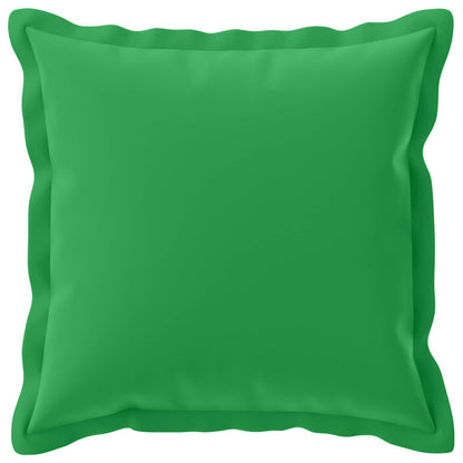 Cushion Cover 12 pcs HOUTEN Green 50 x 50 cm Polyester