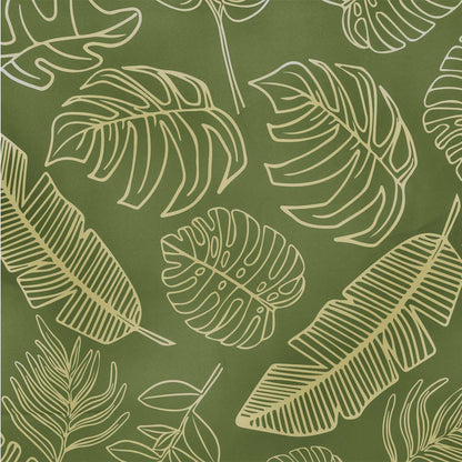 Cushion Cover 2 pcs HOUTEN Leaf Design 50 x 50 cm Polyester