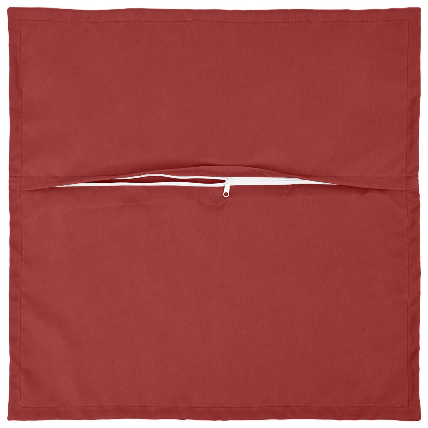 Cushion Cover 12 pcs HOUTEN Wine Red 50 x 50 cm Polyester