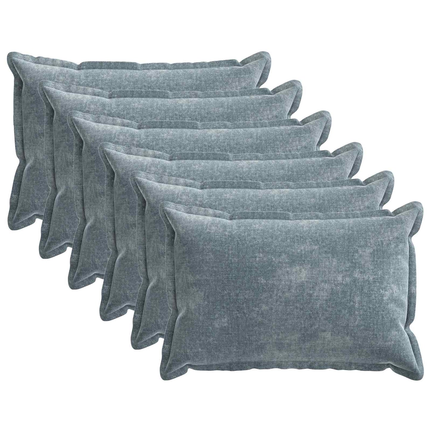 Cushion Cover 6 pcs HOUTEN Light Blue 50 x 70 cm