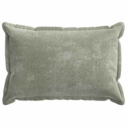Cushion Cover 6 pcs HOUTEN Green 50 x 70 cm Chenille Fabric