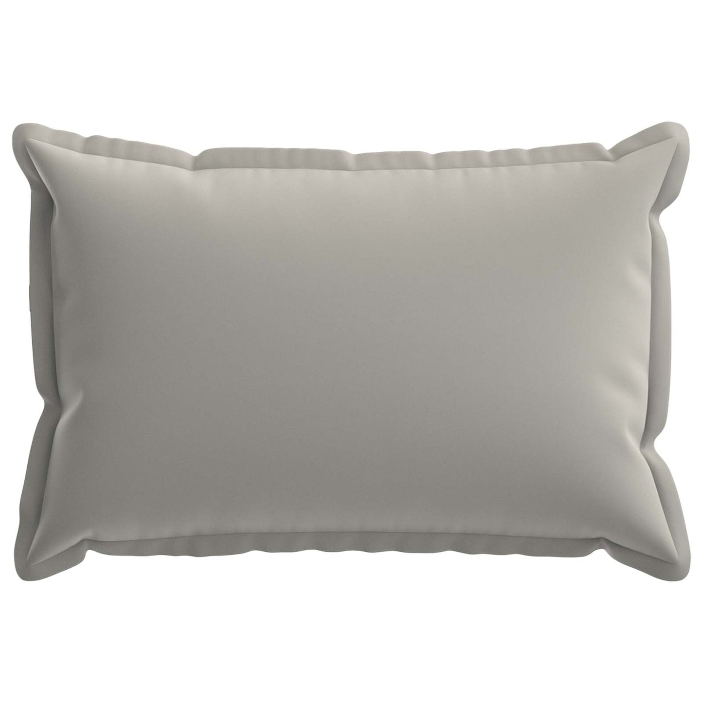 Cushion Cover 2 pcs HOUTEN Grey 50 x 70 cm Polyester