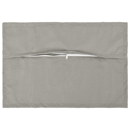 Cushion Cover 6 pcs HOUTEN Grey 50 x 70 cm Polyester