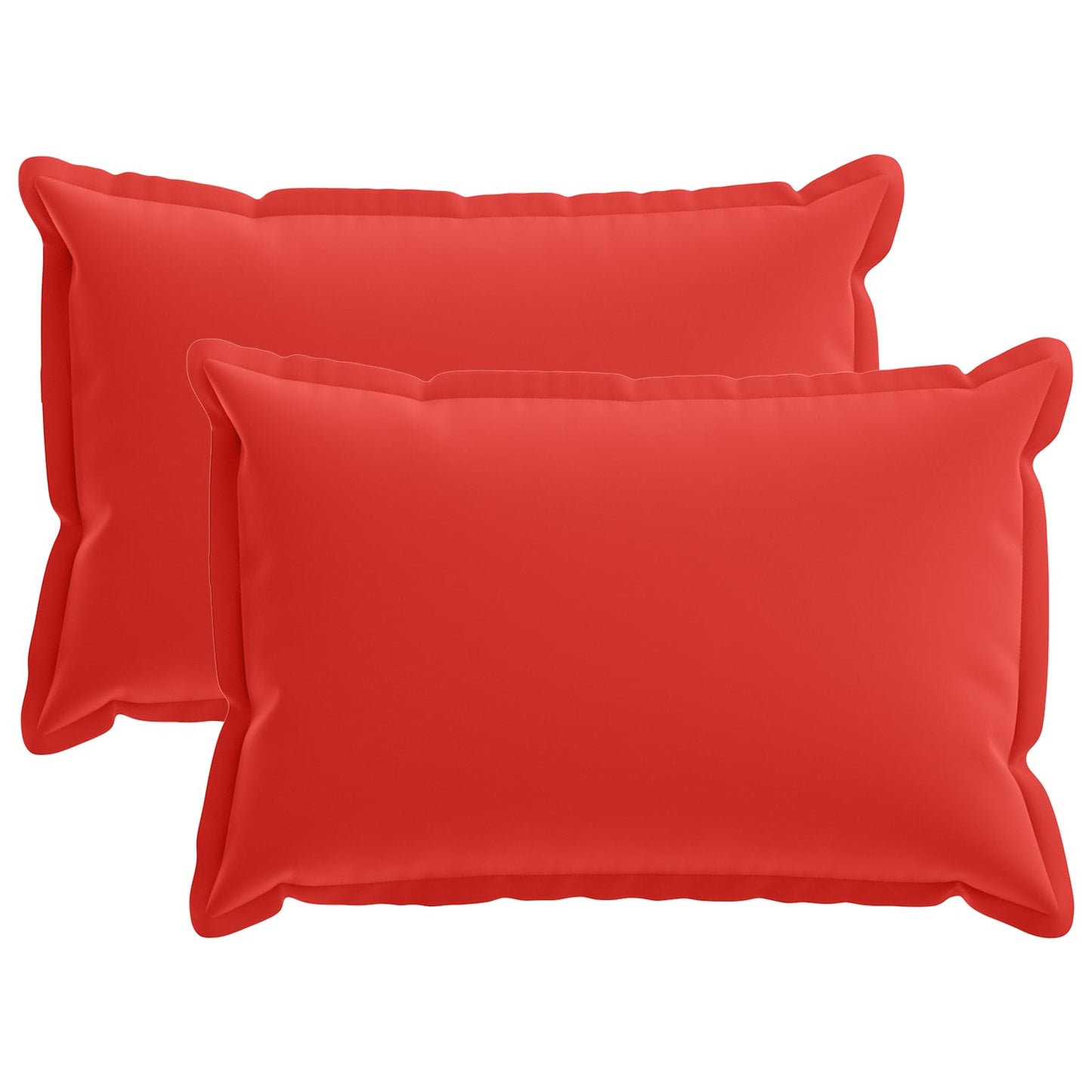 Cushion Cover 2 pcs HOUTEN Red 50 x 70 cm Polyester