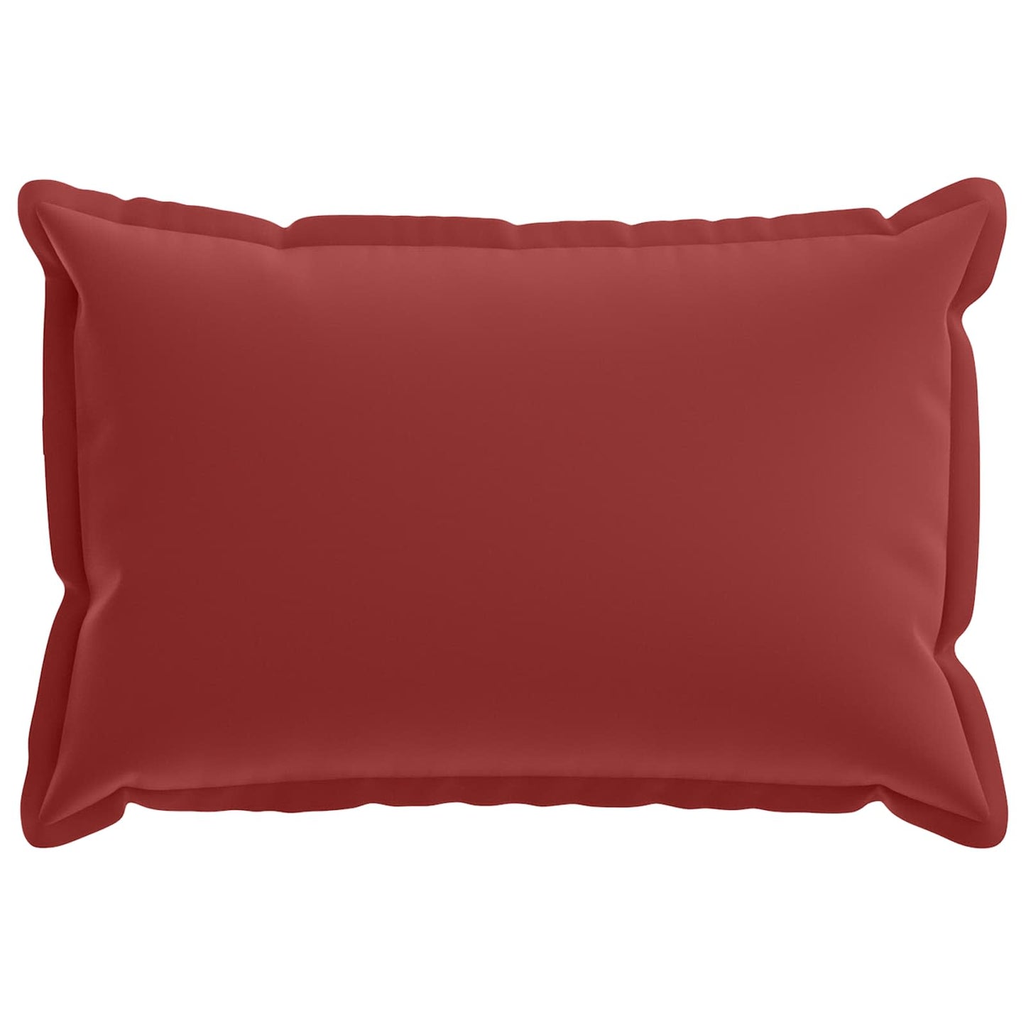 Cushion Cover 6 pcs HOUTEN Wine Red 50 x 70 cm Polyester