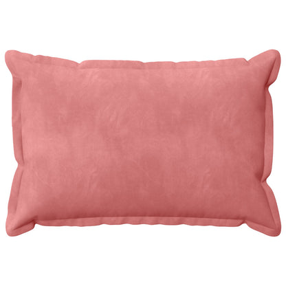 Cushion Cover 2 pcs HOUTEN Pink 50 x 75 cm Velvet