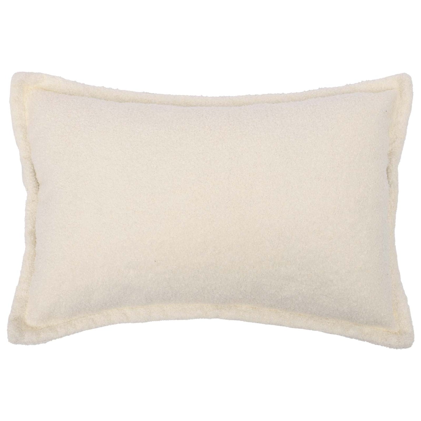 Cushion Cover 6 pcs HOUTEN Cream 50 x 75 cm Bouclé