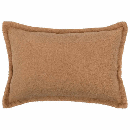 Cushion Cover 6 pcs HOUTEN Beige 50 x 75 cm Bouclé