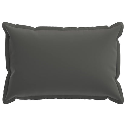 Cushion Cover 6 pcs HOUTEN Anthracite 50 x 75 cm Polyester