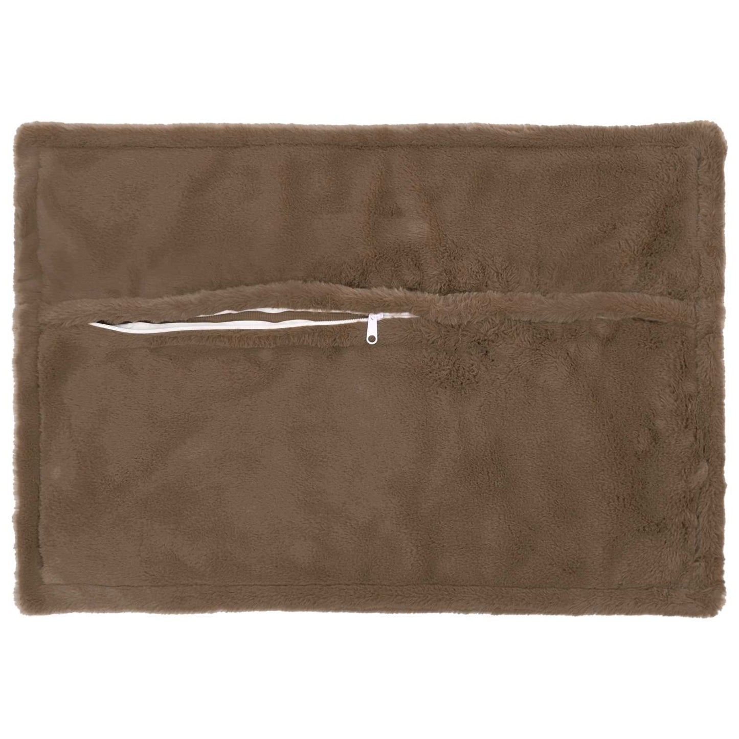 Cushion Cover 2 pcs HOUTEN Light Brown 50 x 75 cm