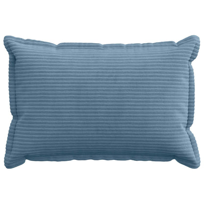 Cushion Cover 6 pcs HOUTEN Blue 50 x 80 cm Corduroy