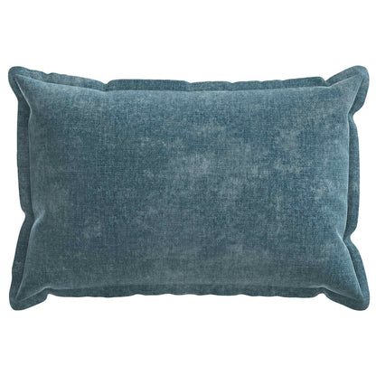 Cushion Cover 6 pcs HOUTEN Blue 50 x 80 cm Chenille Fabric