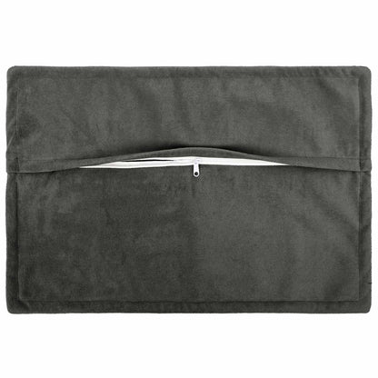 Cushion Cover 6 pcs HOUTEN Anthracite 50 x 80 cm