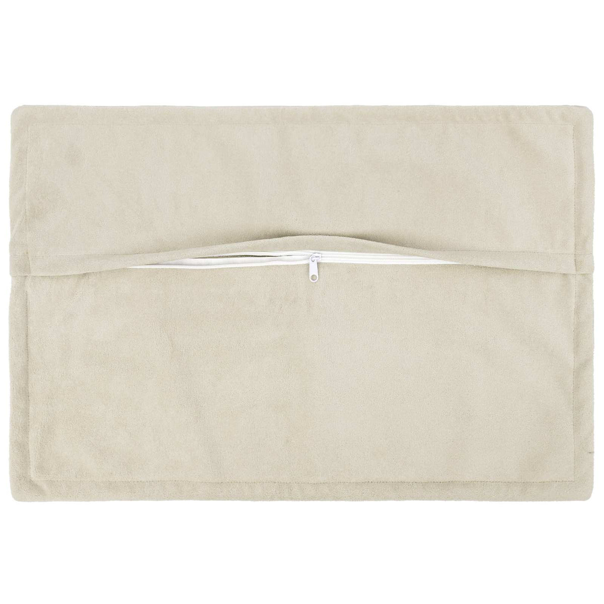 Cushion Cover 6 pcs HOUTEN Cream 50 x 80 cm Microfiber Fleece
