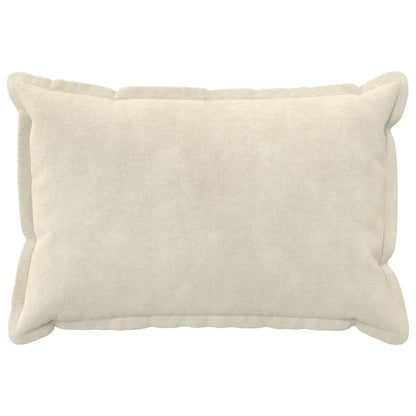 Cushion Cover 6 pcs HOUTEN Cream 50 x 80 cm Microfiber Fleece