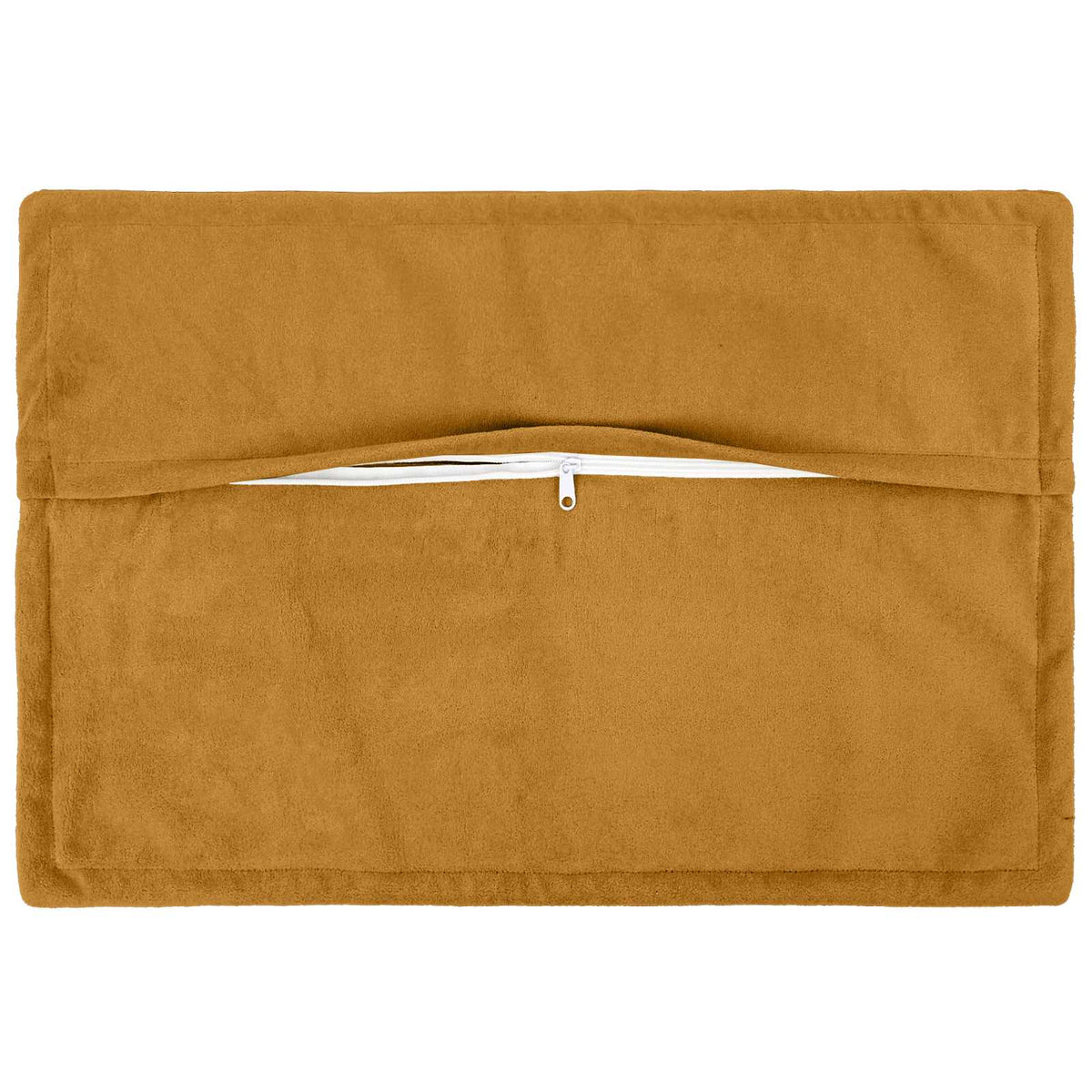 Cushion Cover 6 pcs HOUTEN Yellow 50 x 80 cm Microfiber Fleece