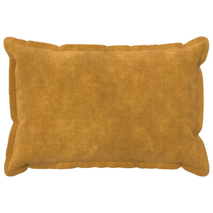 Cushion Cover 6 pcs HOUTEN Yellow 50 x 80 cm Microfiber Fleece