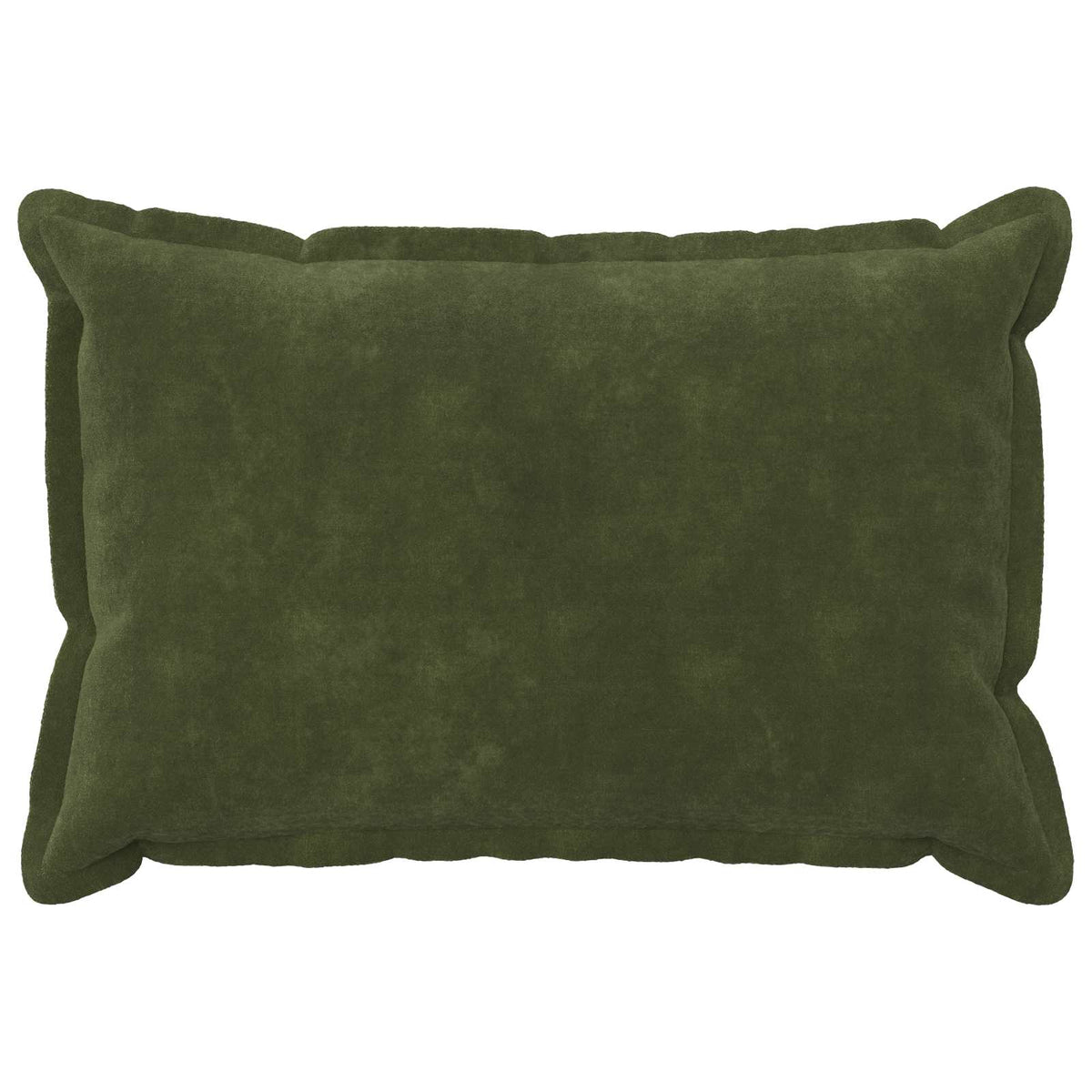 Cushion Cover 6 pcs HOUTEN Green 50 x 80 cm Microfiber Fleece