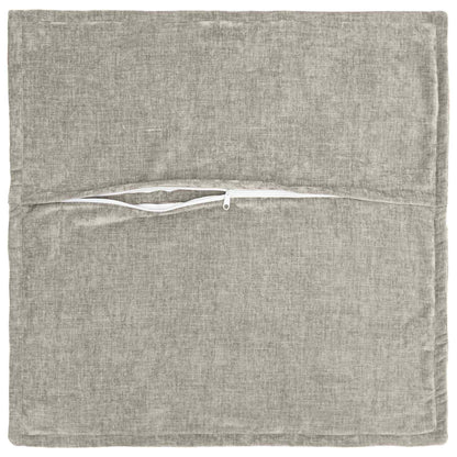 Cushion Cover 2 pcs HOUTEN Light Grey 55 x 55 cm