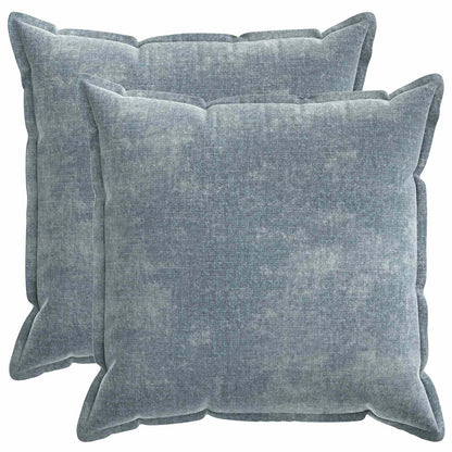 Cushion Cover 2 pcs HOUTEN Light Blue 55 x 55 cm