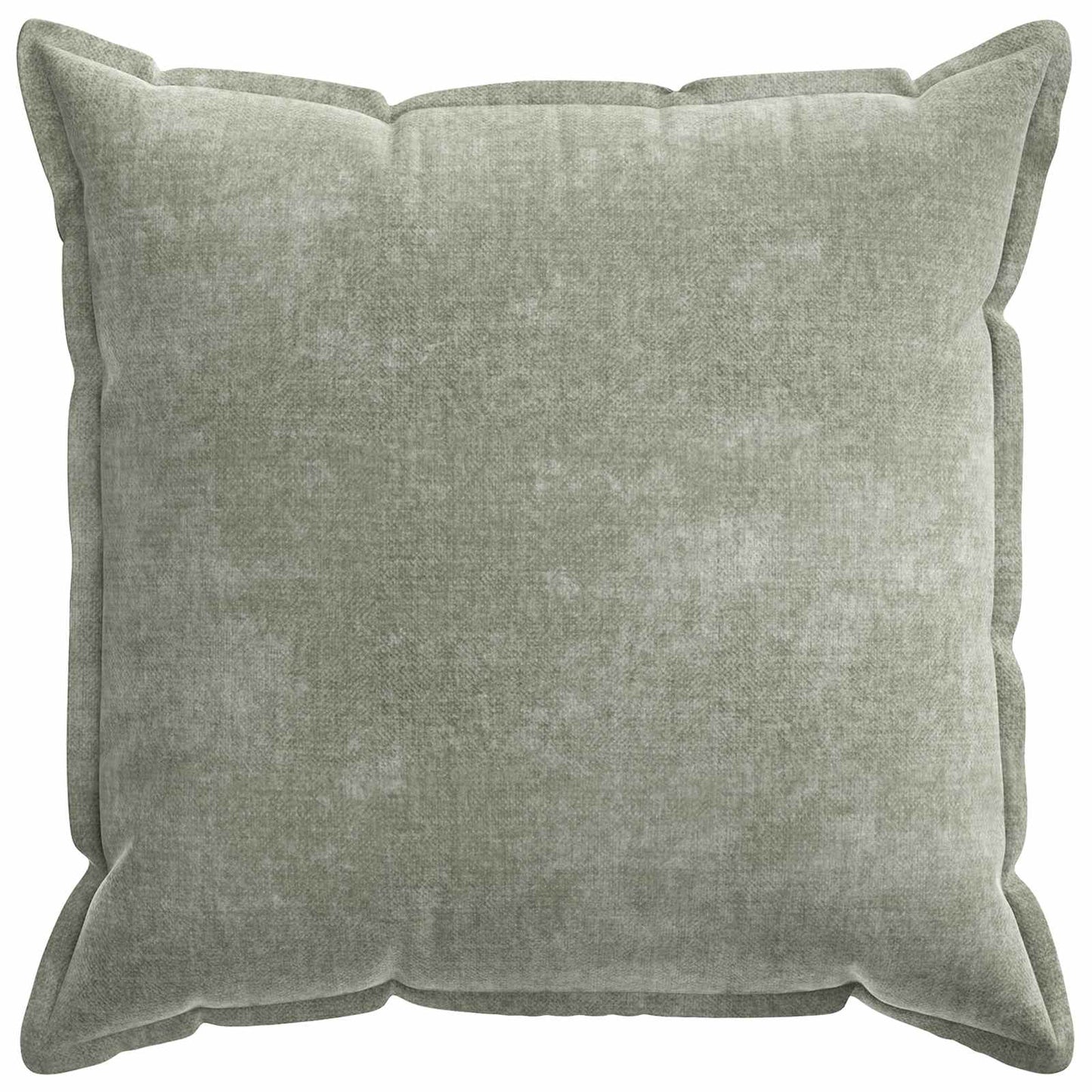 Cushion Cover 2 pcs HOUTEN Green 55 x 55 cm Chenille Fabric