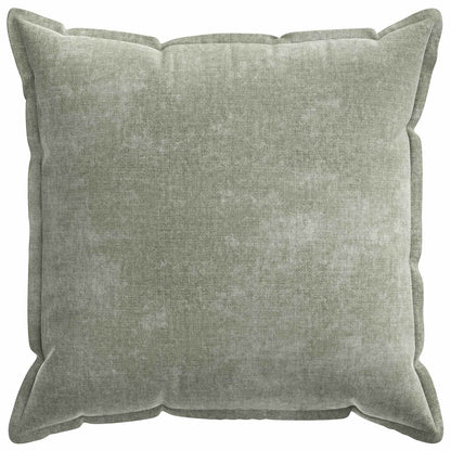 Cushion Cover 2 pcs HOUTEN Green 55 x 55 cm Chenille Fabric